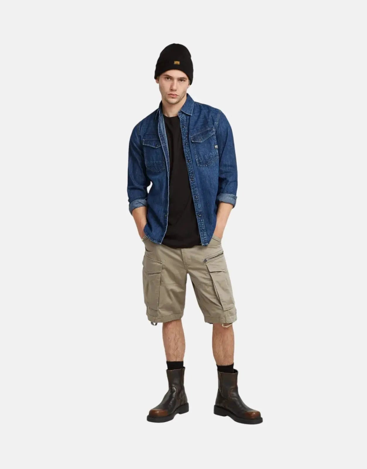 G-Star RAW Rovic Zip Relaxed Dune Shorts