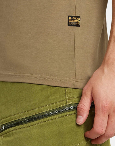 G-Star RAW Slim Base Ensis Green T-Shirt