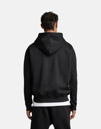 G-Star RAW Unisex Core Loose Hooded Black Sweatshirt