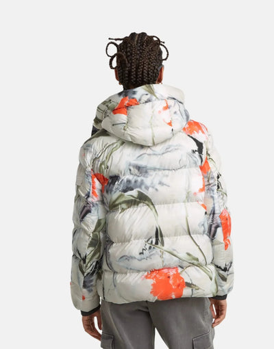 G-Star RAW Whistler Short Puffer Jacket Talc Liquid