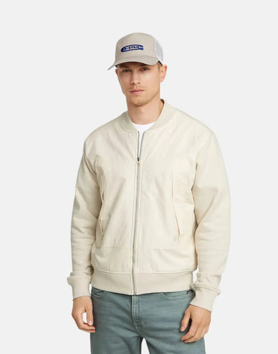 G-Star RAW Woven Mix Relaxed Whitebait Sweatshirt