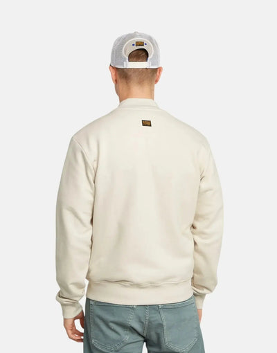 G-Star RAW Woven Mix Relaxed Whitebait Sweatshirt