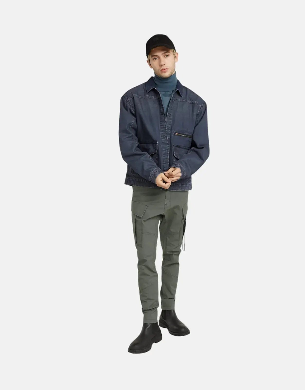 G-Star RAW Zip Pocket 3D Skinny Cargo 2.0 GS Grey