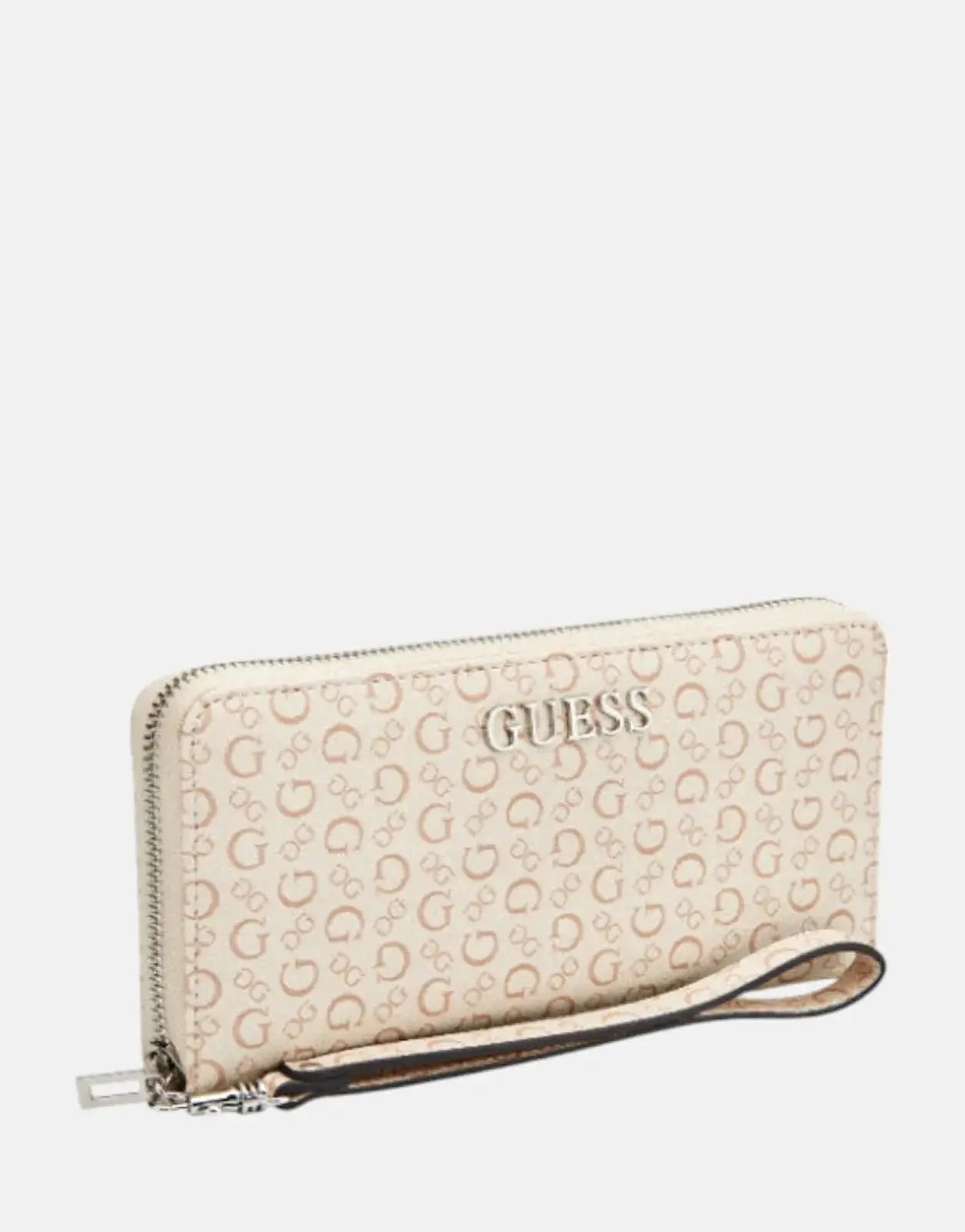 Guess Abbas Slg Large Zip Around Bag KHK