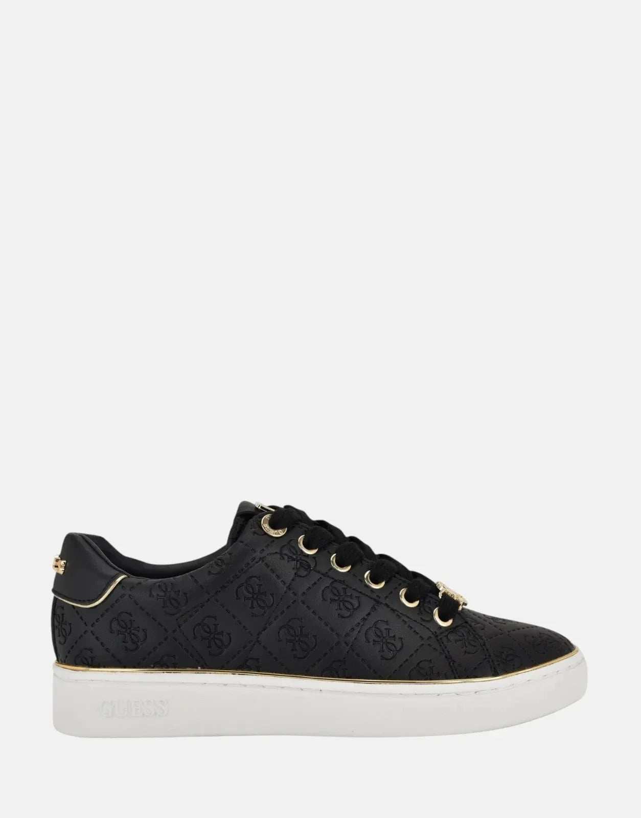 Guess Beary Low Top Black Sneakers