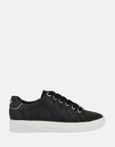 Guess Beary Low Top Black Sneakers