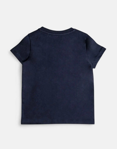 Guess Kids Short Sleeve Navy T-Shirt