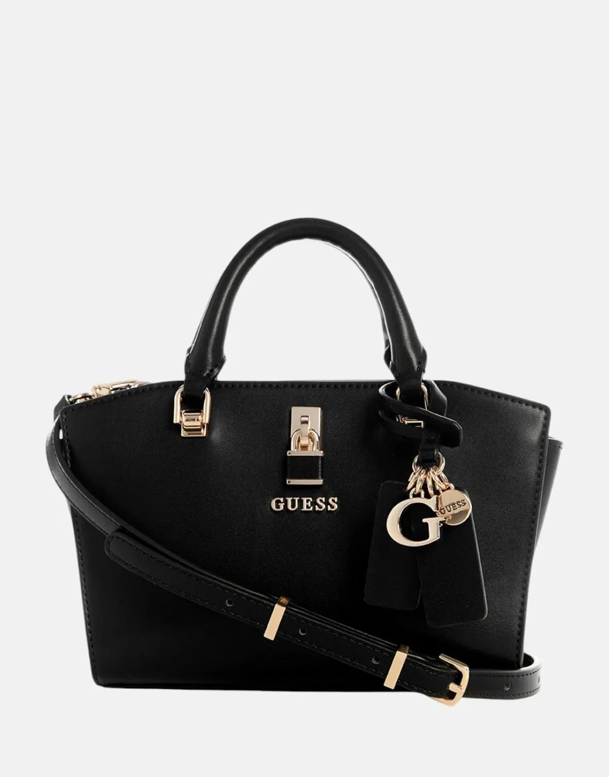 Guess Queensland Mini Black Satchel