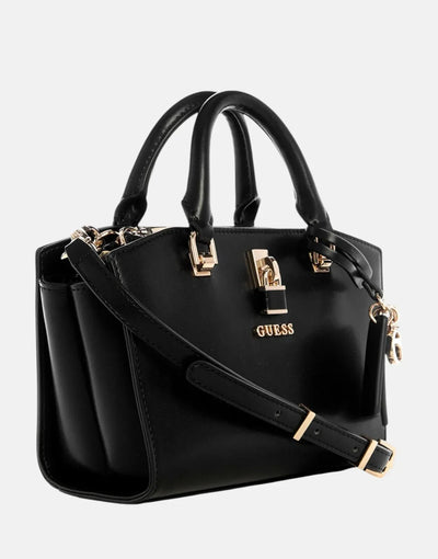 Guess Queensland Mini Black Satchel