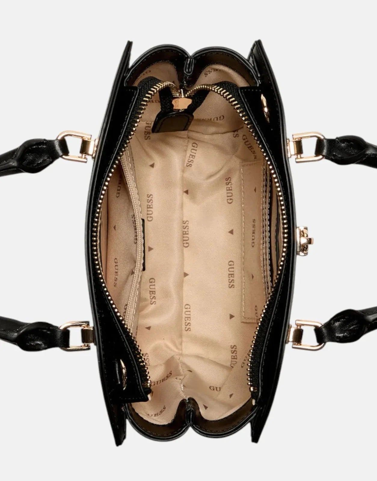 Guess Queensland Mini Black Satchel