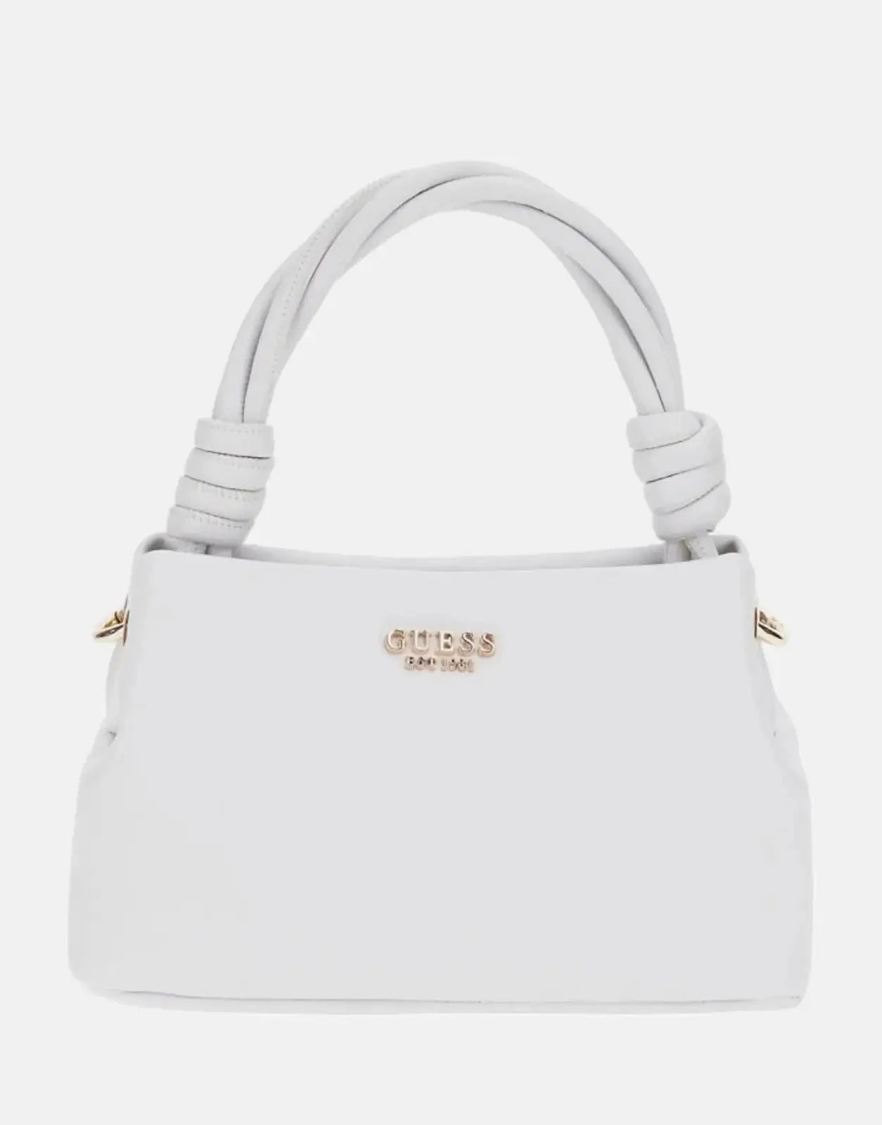 Guess Sansa Top Handle Crossbody Bag WHT
