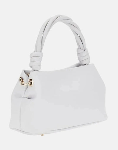 Guess Sansa Top Handle Crossbody Bag WHT