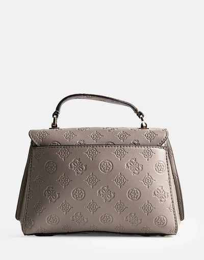 Guess Zarela Top Handle Flap Bag DKO