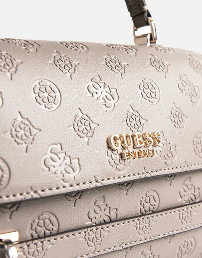 Guess Zarela Top Handle Flap Bag DKO