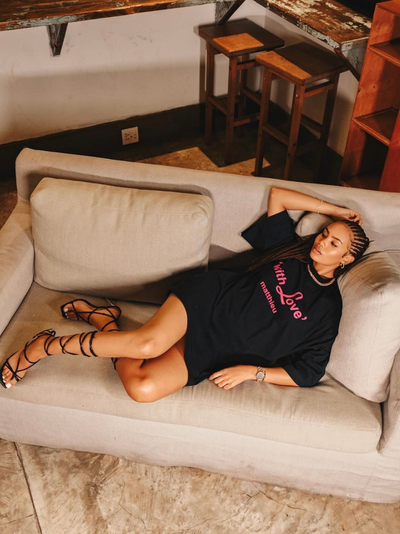 Micael Matthews With Love Black T-Shirt