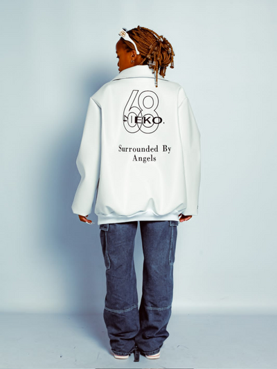 68Meko White 68VJ Jacket