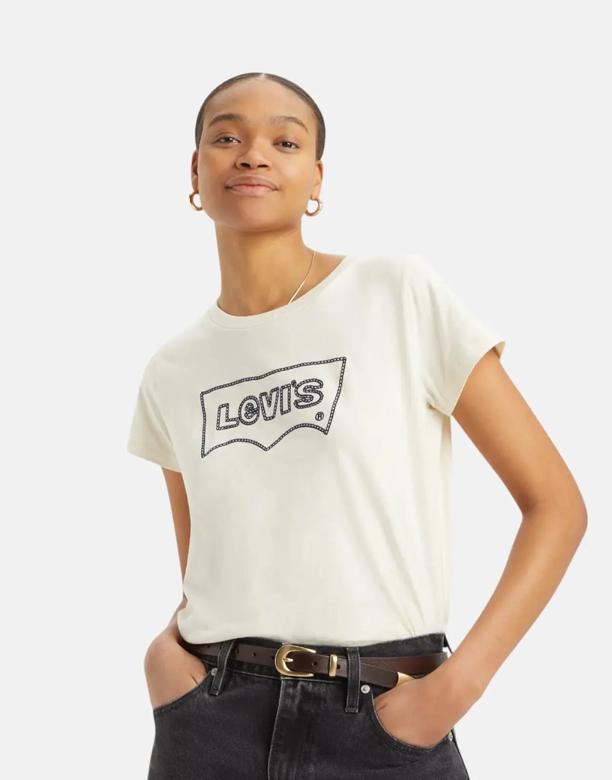 Levi's Graphic Boxy White Swan T-Shirt