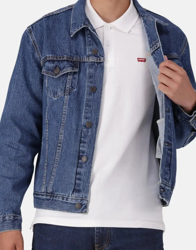 Levi's The Trucker Medium Stonewash Jacket