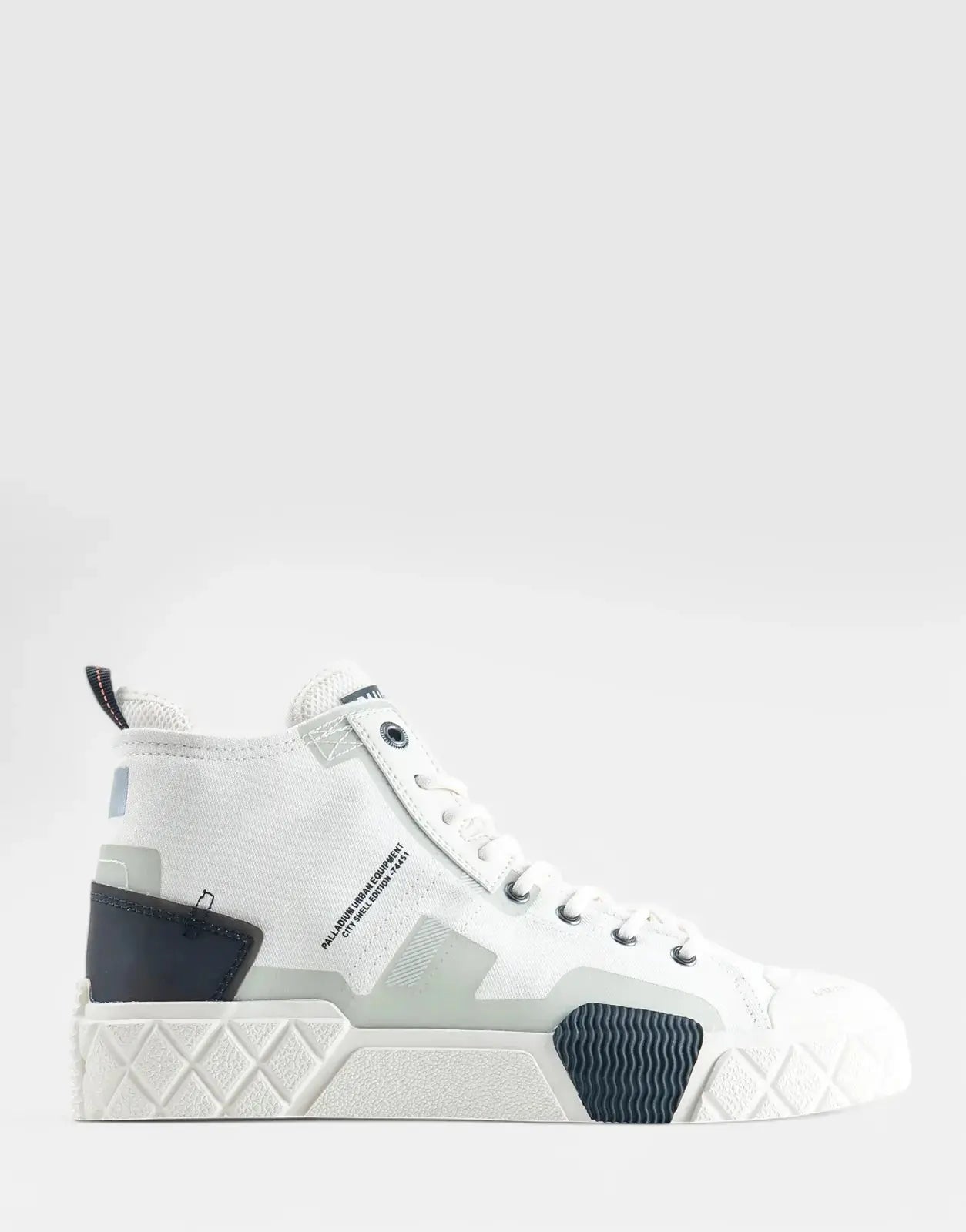 Palladium Ace City Shell Chuk Cream White Boots