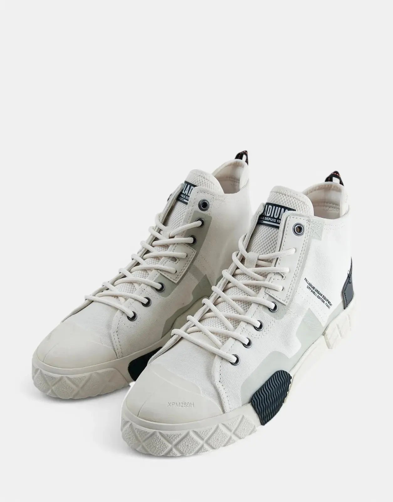 Palladium Ace City Shell Chuk Cream White Boots