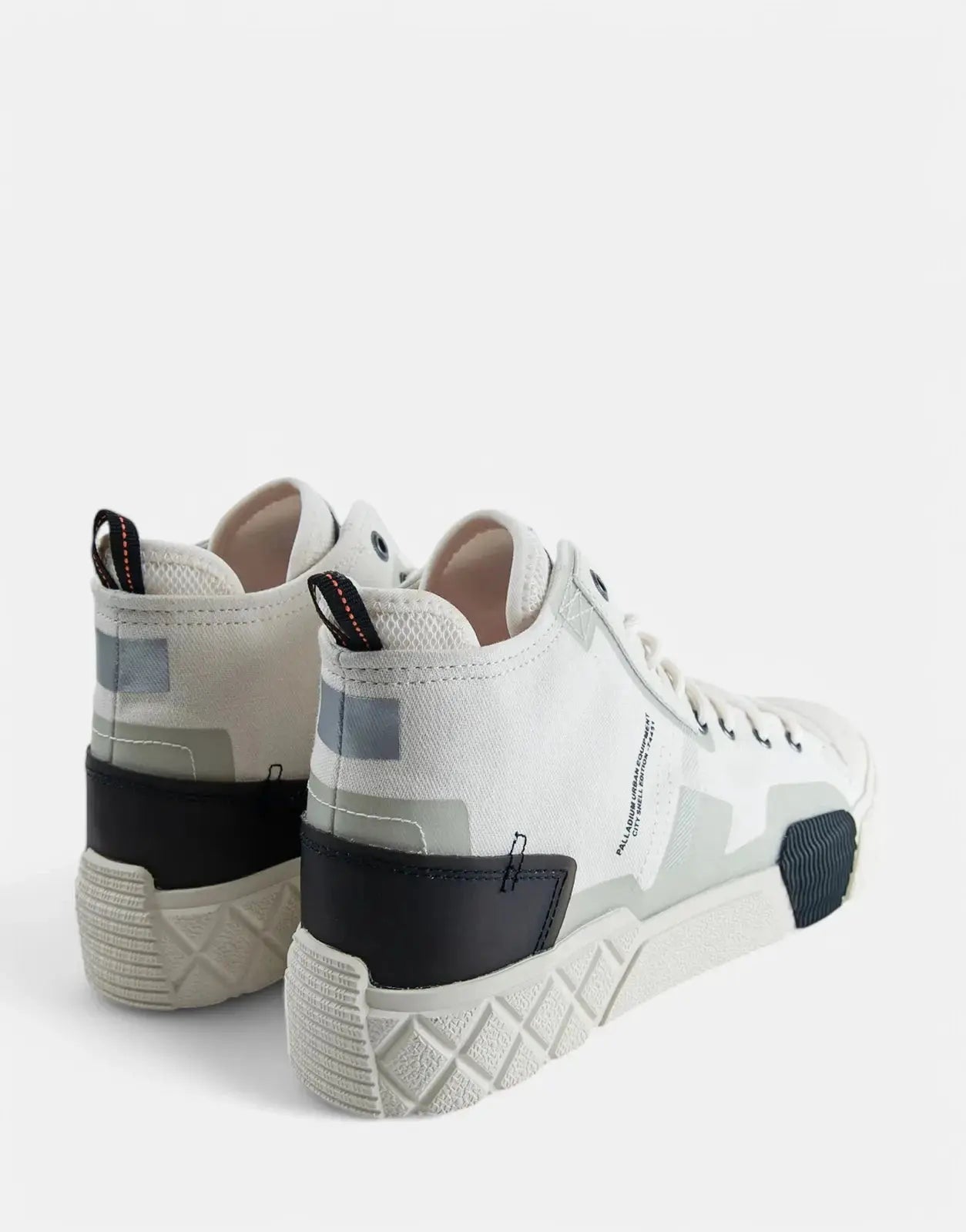 Palladium Ace City Shell Chuk Cream White Boots