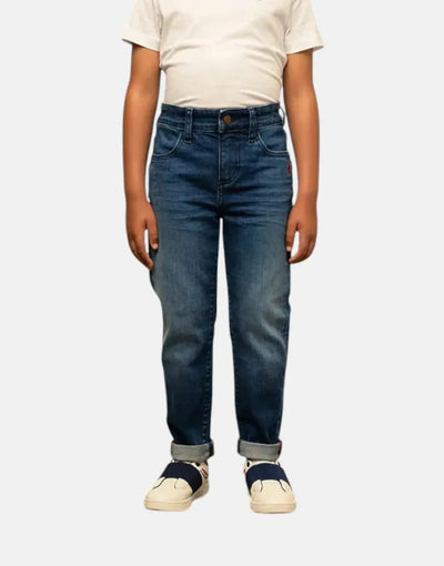 Polo Boys Hank Slim Fit Medium Wash Jeans