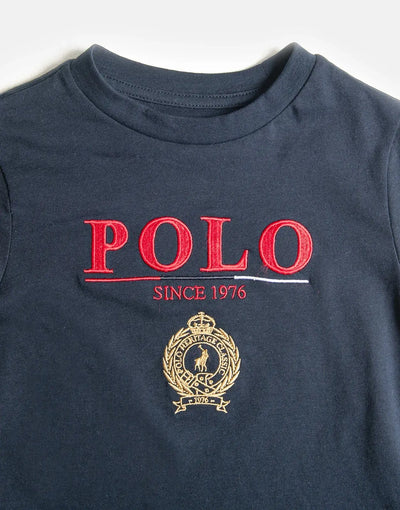 Polo Boys Logan Crested T-Shirt