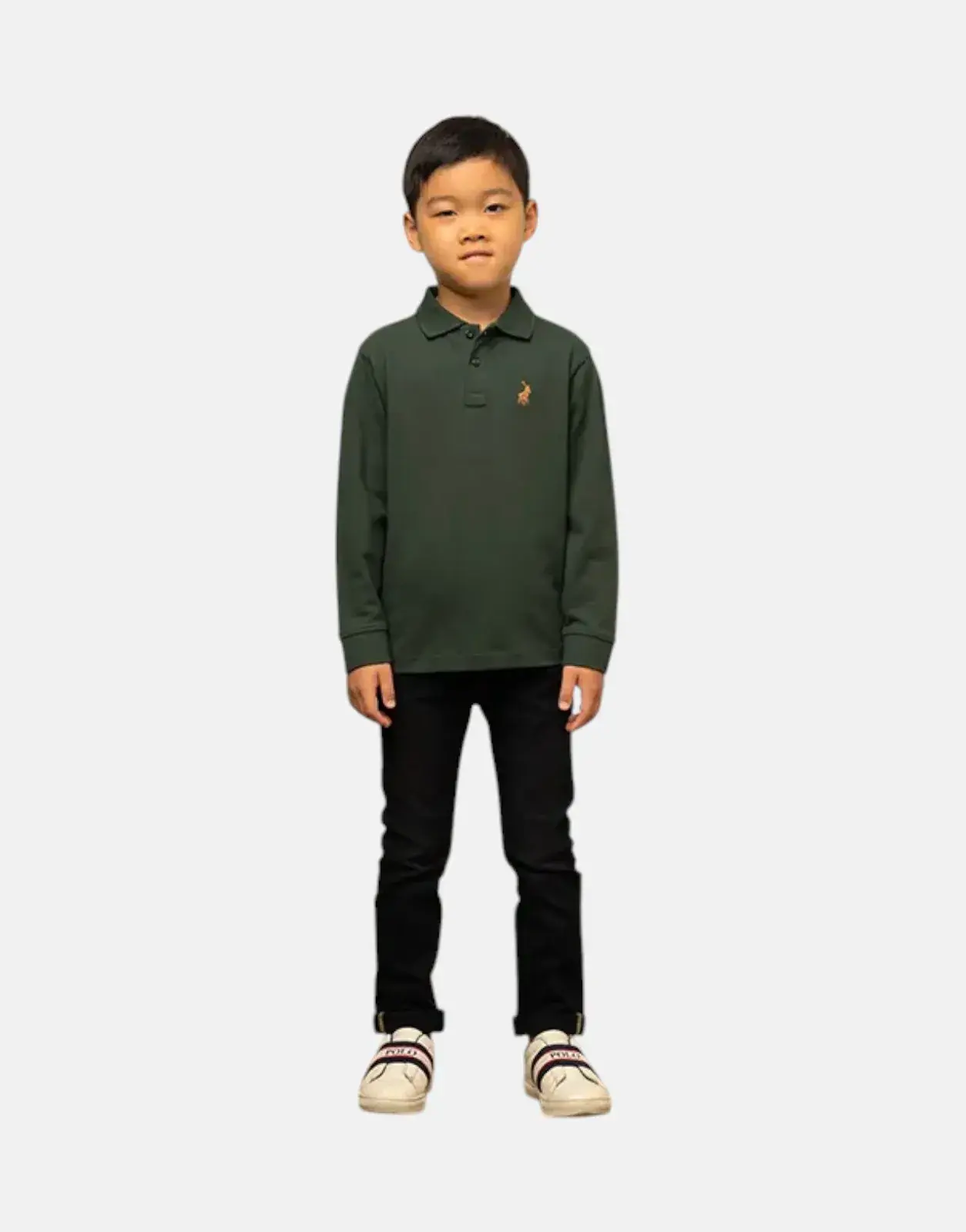 Polo Boys Robert Forest Green Golfer