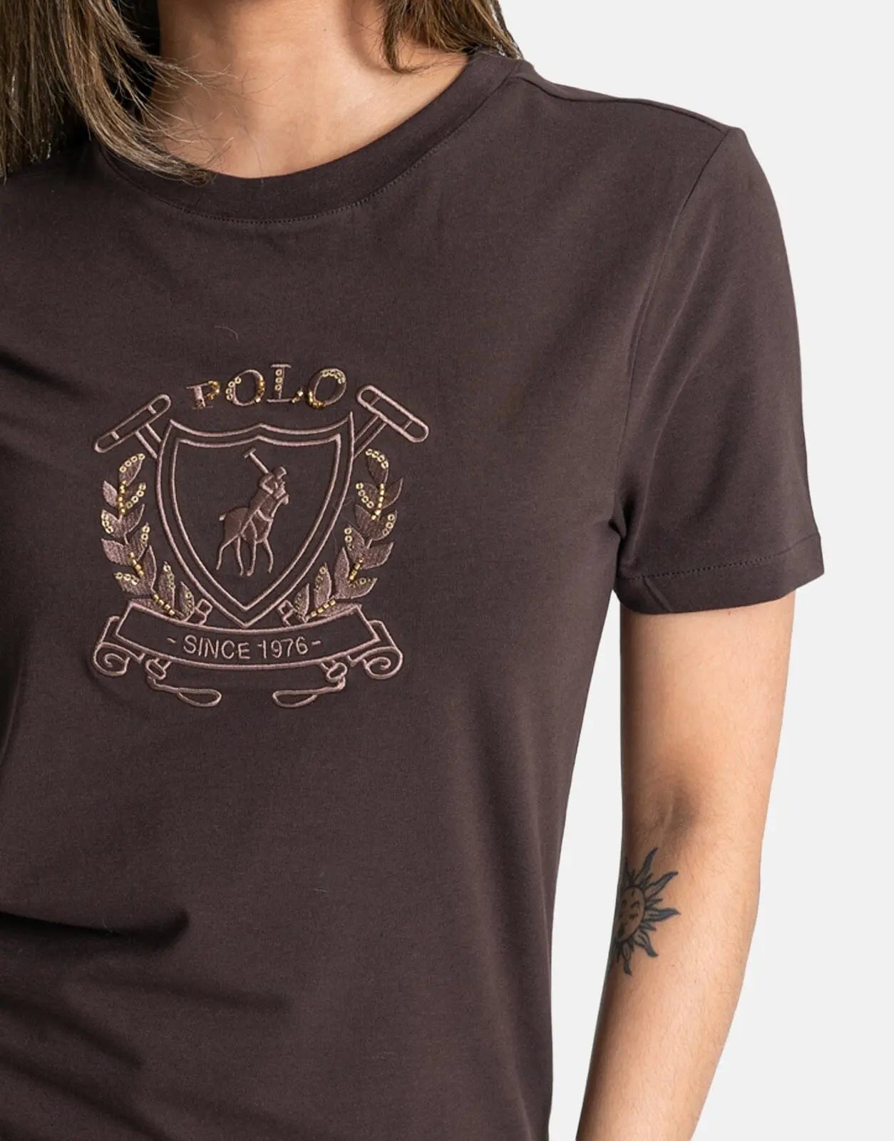Polo Casey Crest Chocolate T-Shirt