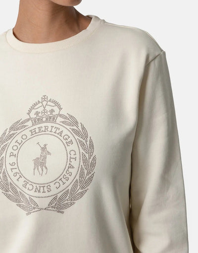 Polo Casey Nailhead Sweatshirt Stone