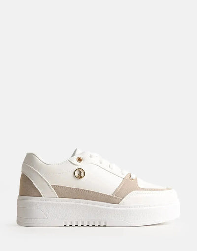Polo Circle Trim Platform Sneaker
