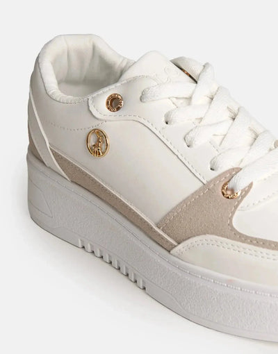 Polo Circle Trim Platform Sneaker