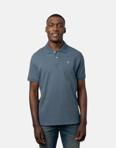 Polo Essential Pique Dark Blue Golfer