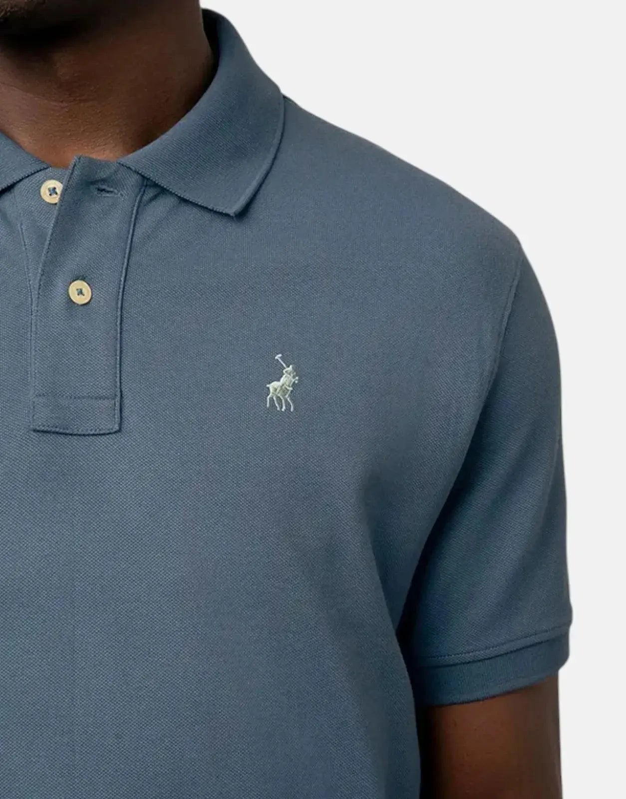 Polo Essential Pique Dark Blue Golfer