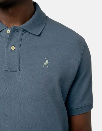 Polo Essential Pique Dark Blue Golfer