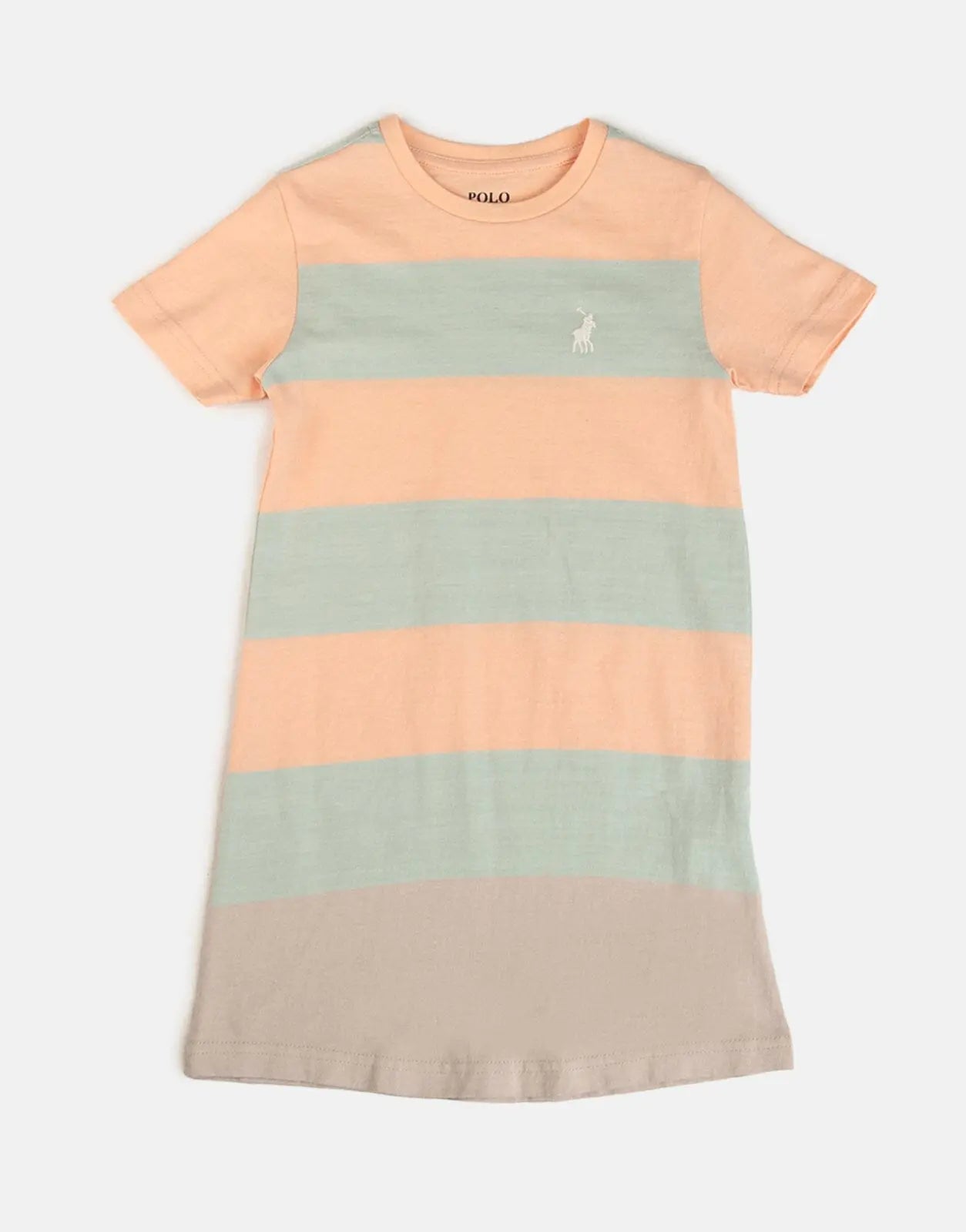 Polo Girls Cristina Pale Peach Dress