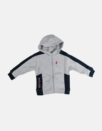 Polo Griffin Colour Block Zip Thru Hoodie