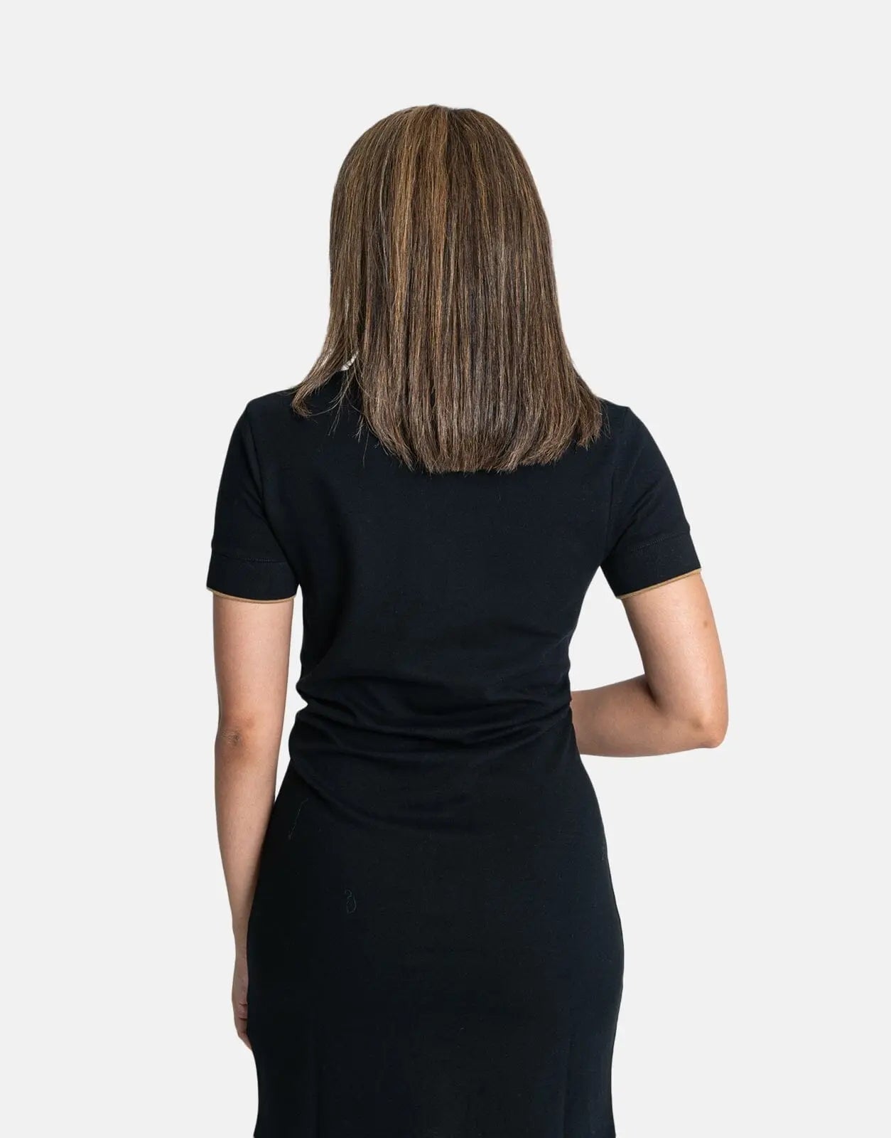 Polo Jenny Jacquard Black Golfer Dress