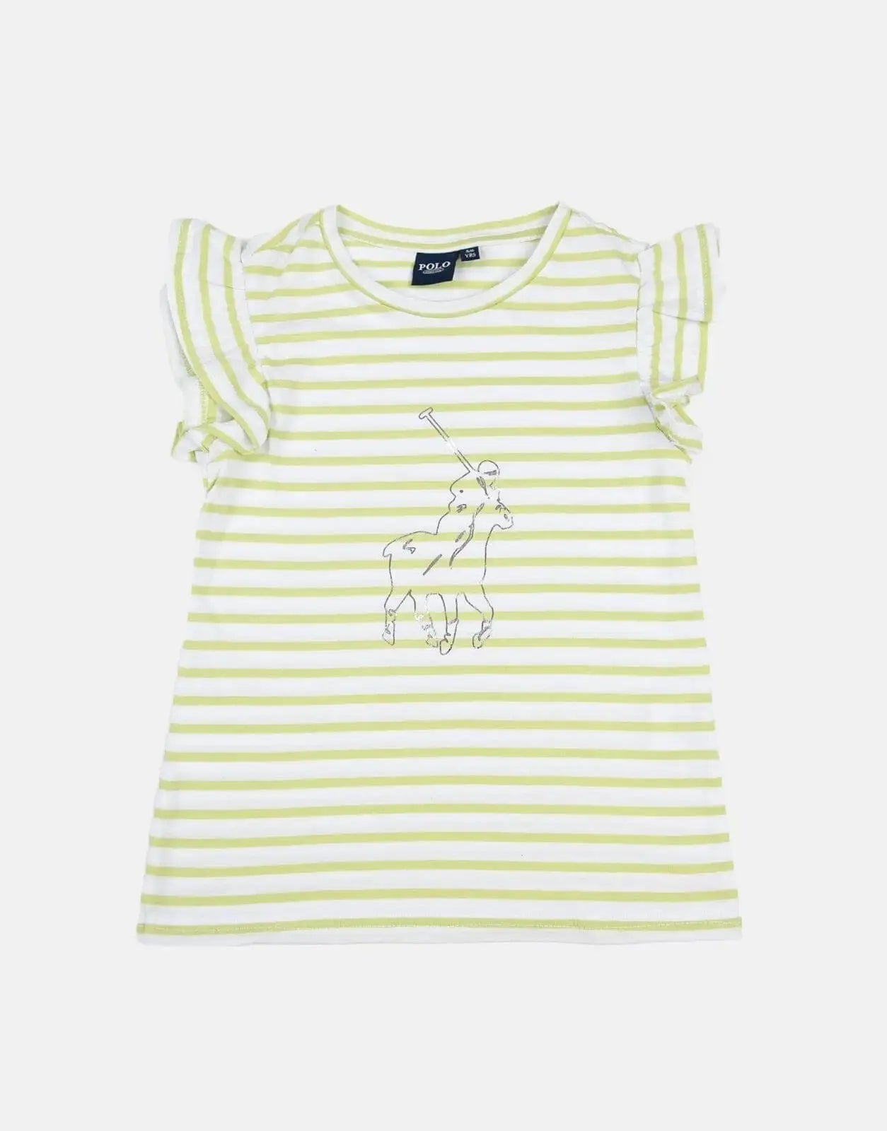 Polo Kids Striped Printed Top