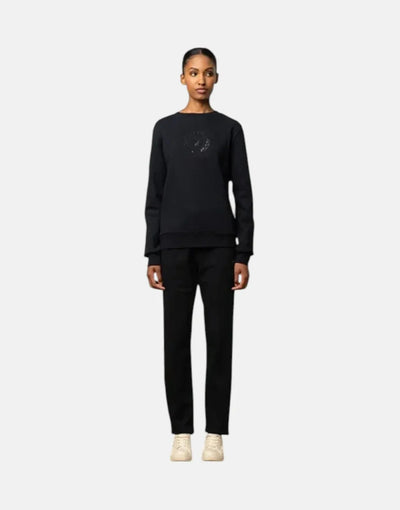 Polo Madison Embellished Black Sweatshirt