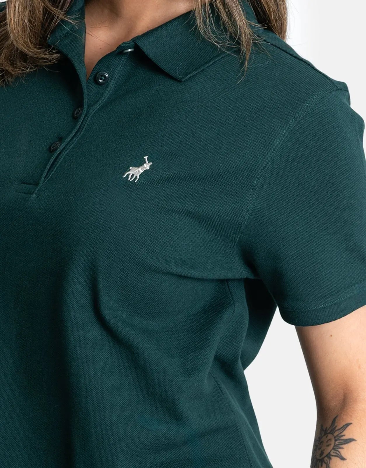 Polo Margot Bottle Green Golfer