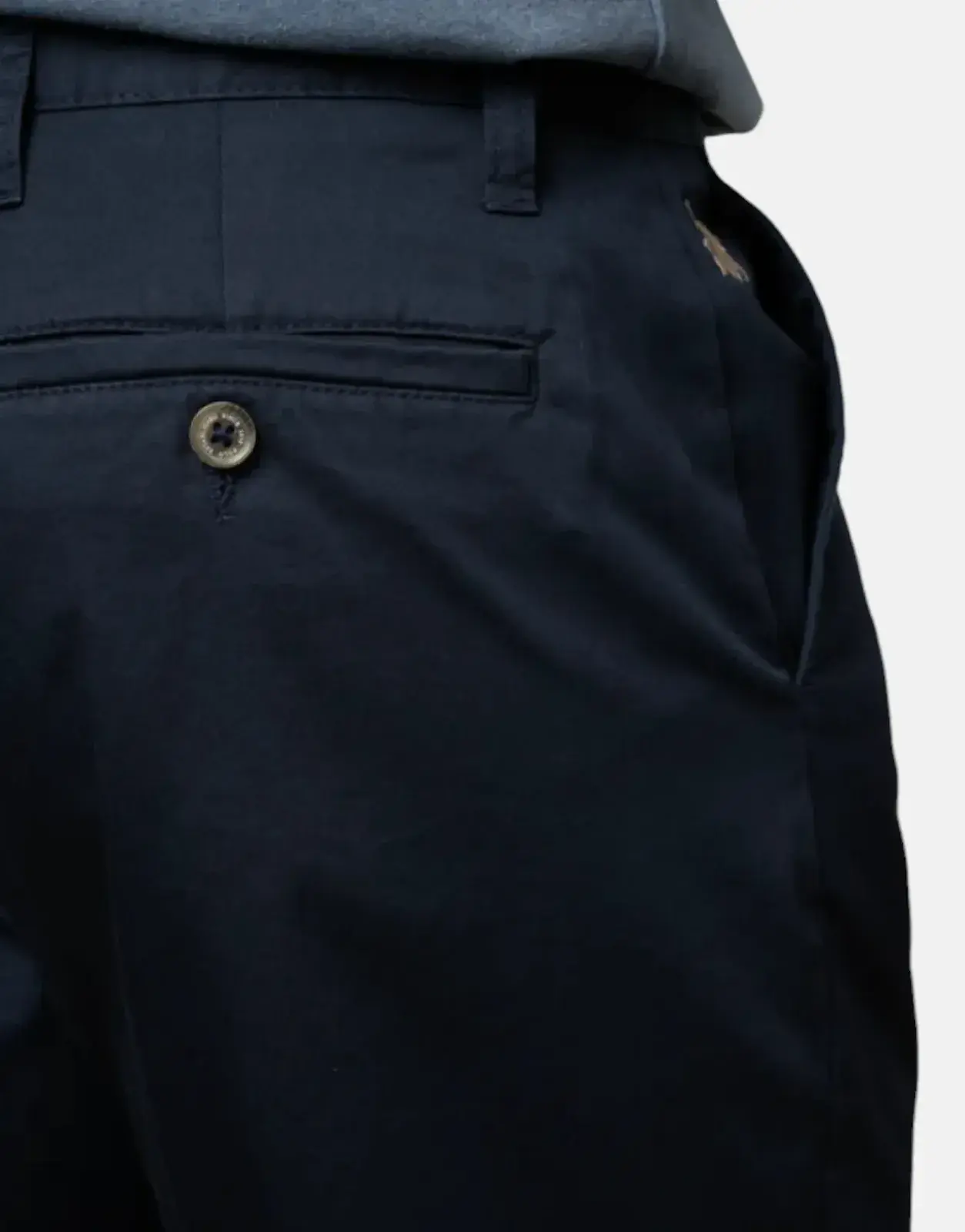 Polo Milan Straight Leg Navy Chino