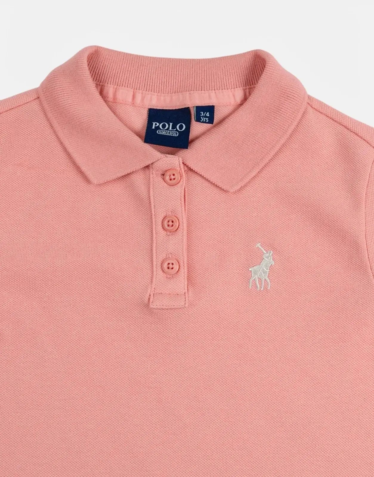 Polo Nina Peach Golfer