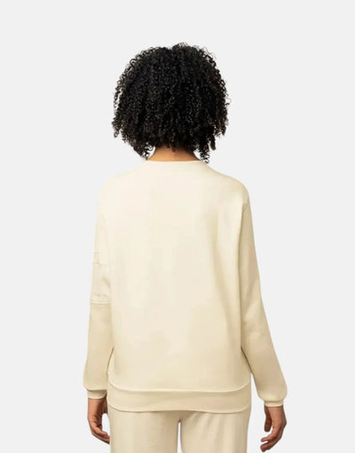 Polo Textured Off-White Sweatshirt