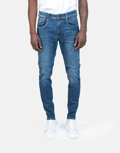 Replay 573 Eco Plus Mid Blue Jeans