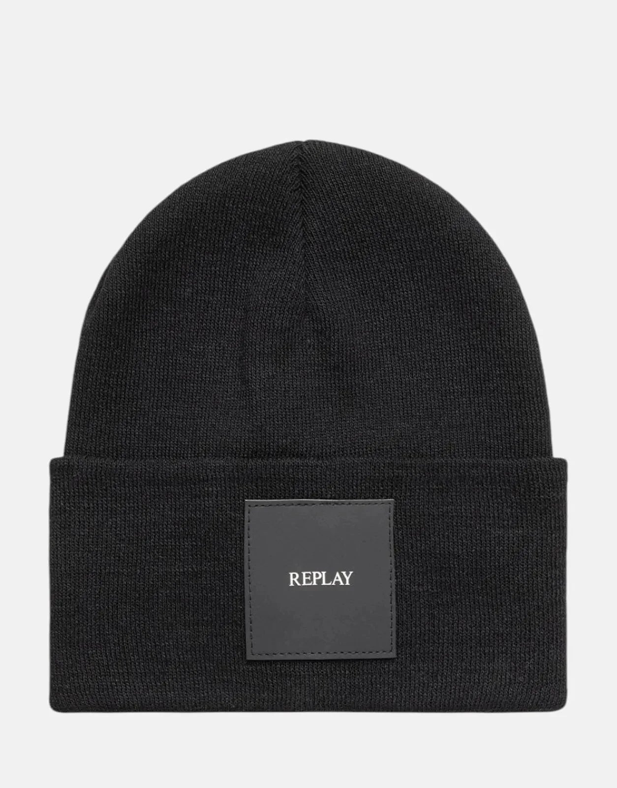 Replay Black Beanie