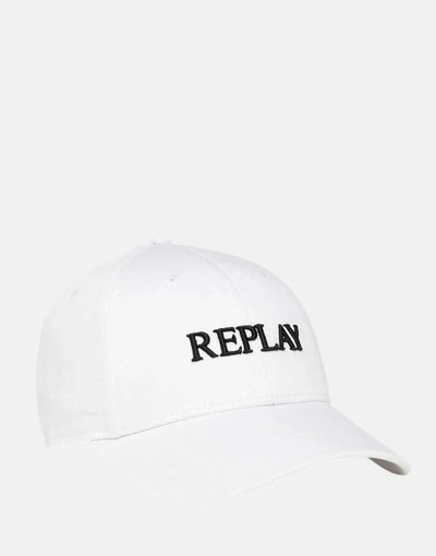 Replay Classic Font White Cap
