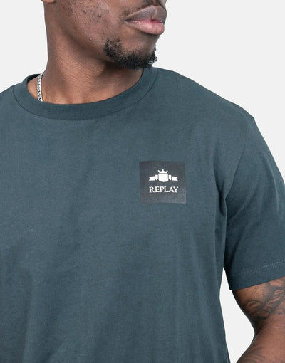 Replay Classic Small Logo T-Shirt Black