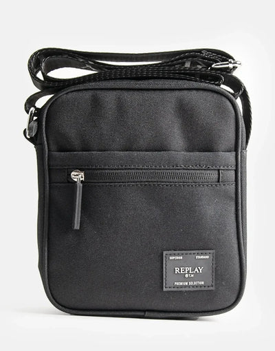 Replay Crossbody Black Bag