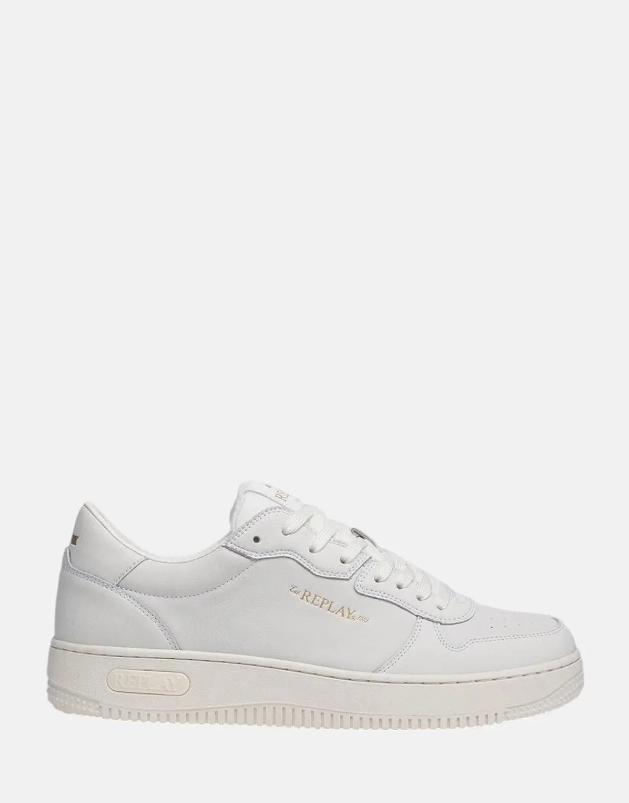 Replay Epic Embase Block White Sneakers